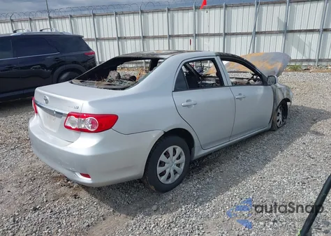 2011 Toyota Corolla Le from USA, damaged, VIN JTDBU4EEXBJ100855